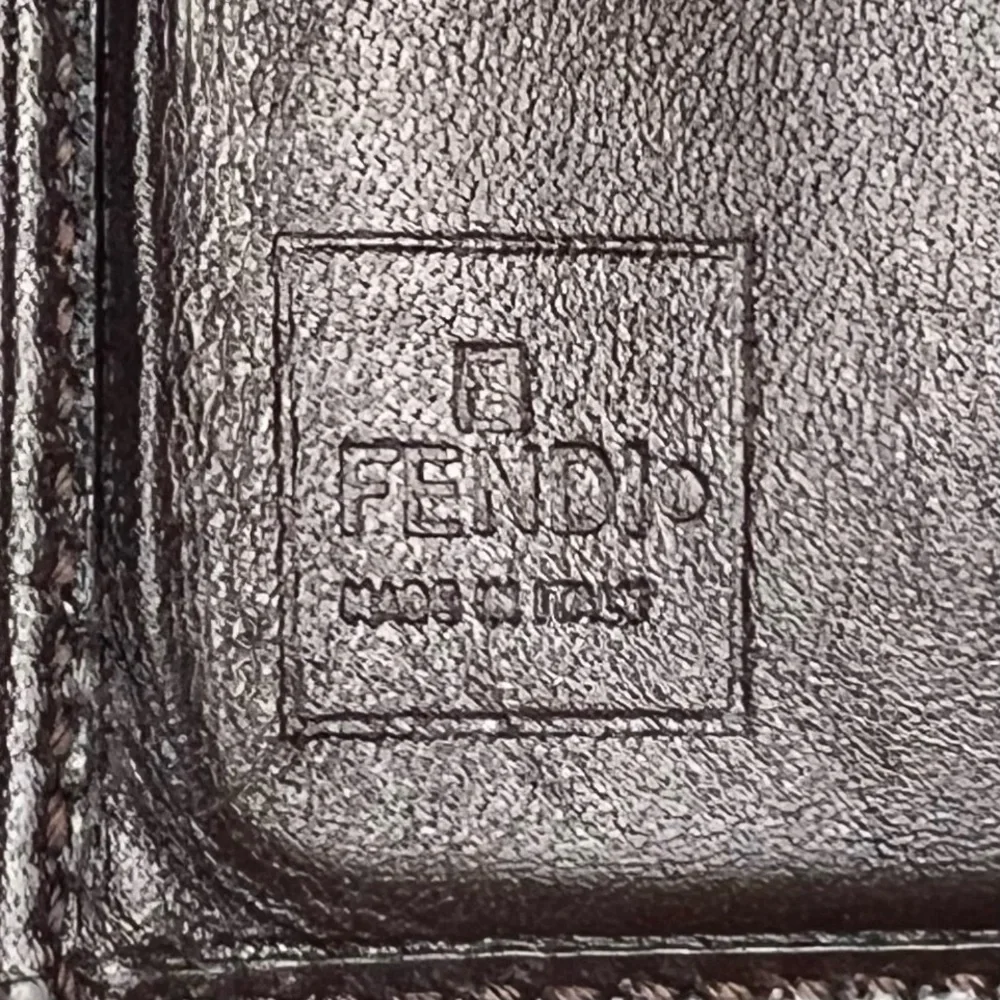 Fendi Brown Leather Wallet